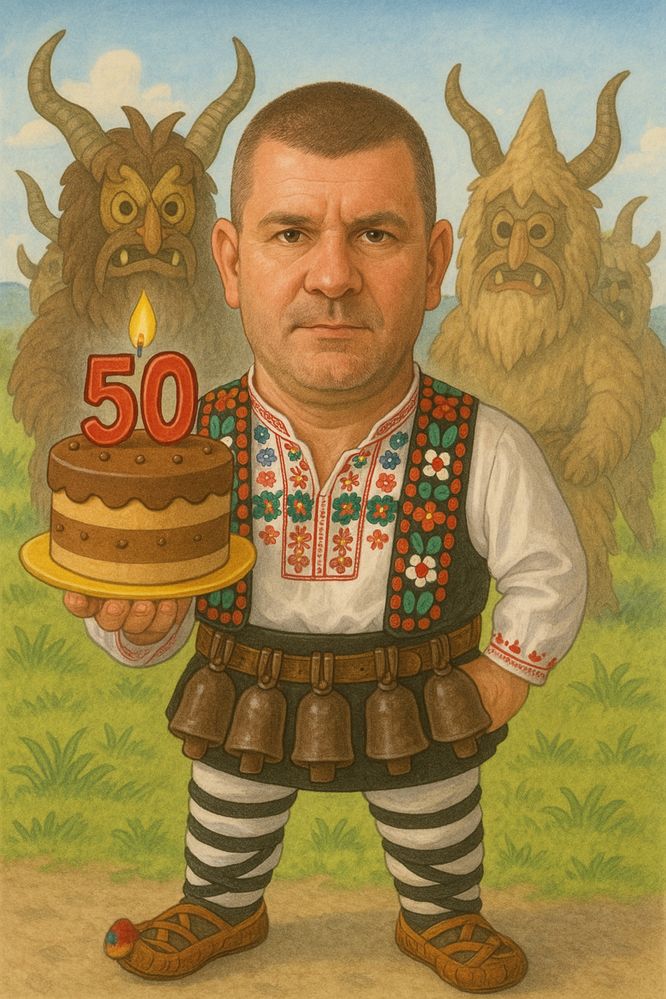 Карикатура подарък