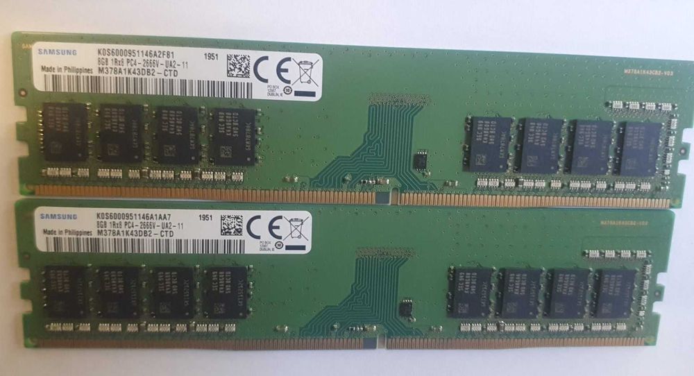 Memorie 2 x 8GB DDR4 2666, KIT 16GB DDR4 2666MHz calculator