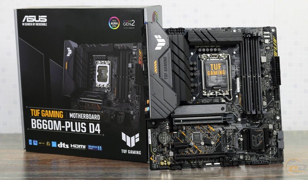 Материнская плата ASUS TUF Gaming B660M-Plus D4, LGA1700