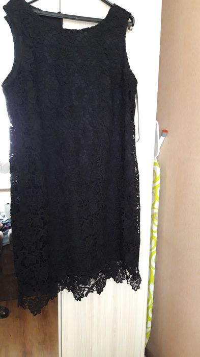 Нова рокля с дантела ххл г.о 110+ см