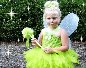 Rochita TUTU Clopotica TinkerBell zana verde serbare carnaval Craciun