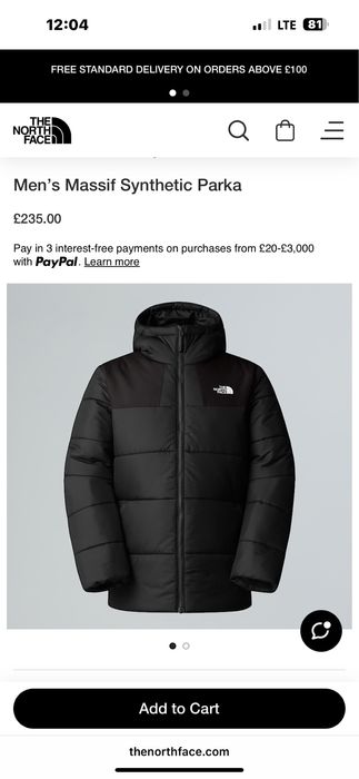 Чисто ново яке the north face оригинално!