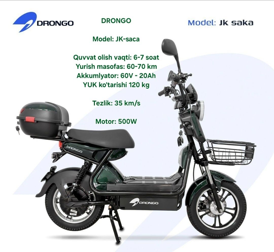 elektroskuter minimotorsuz