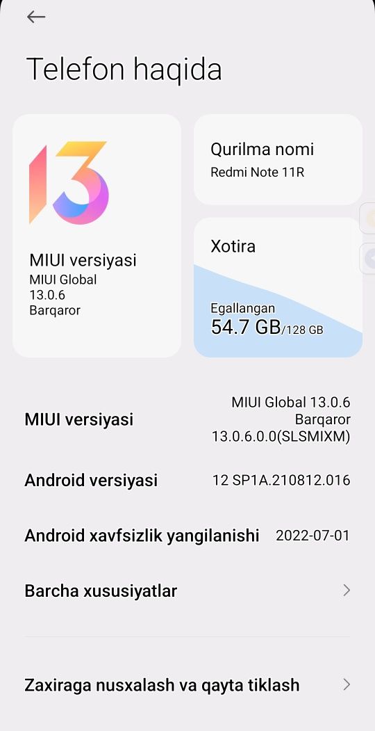 Redmi note 11r sotiladi narxi 2 million soʻm kelishamiz