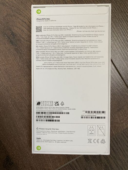 Iphone 16 pro max