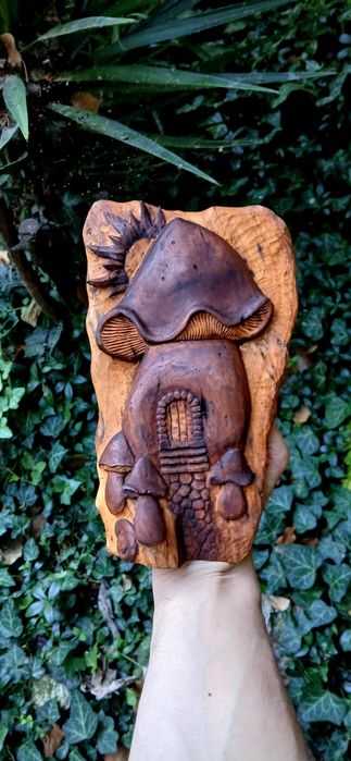 Две Пана риба гъбки - орех