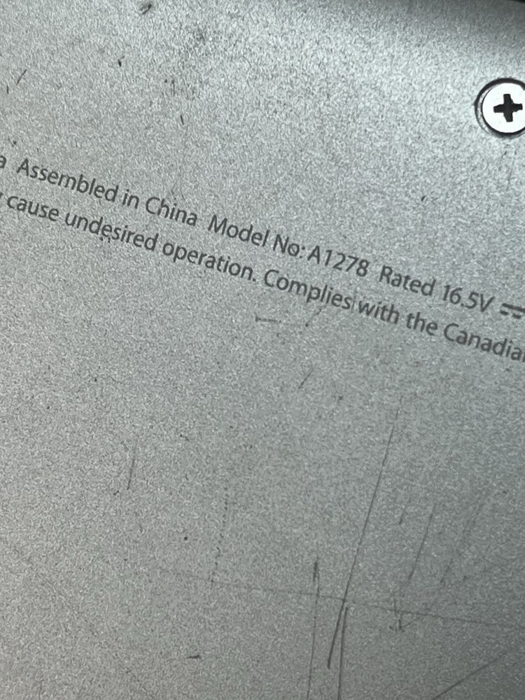 Лаптоп Macbook Pro A1278