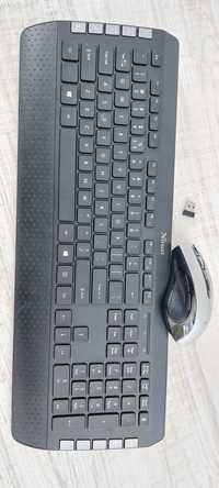 Kit tastatura + mouse wireless Trust Tecla 2