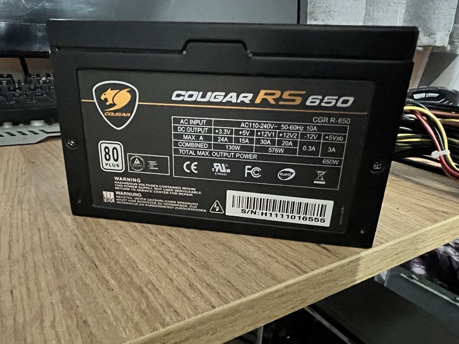 Блок питания cougar для пк компьютера