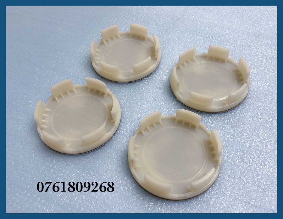 Set 4 capace albastre 58mm C1006K58 jante aliaj originale Ford