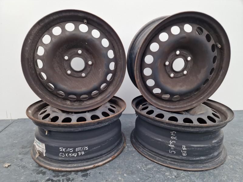 Set jante roti tabla 5X105 R15 6Jx15 ET/IS 37 Opel Astra J facelift