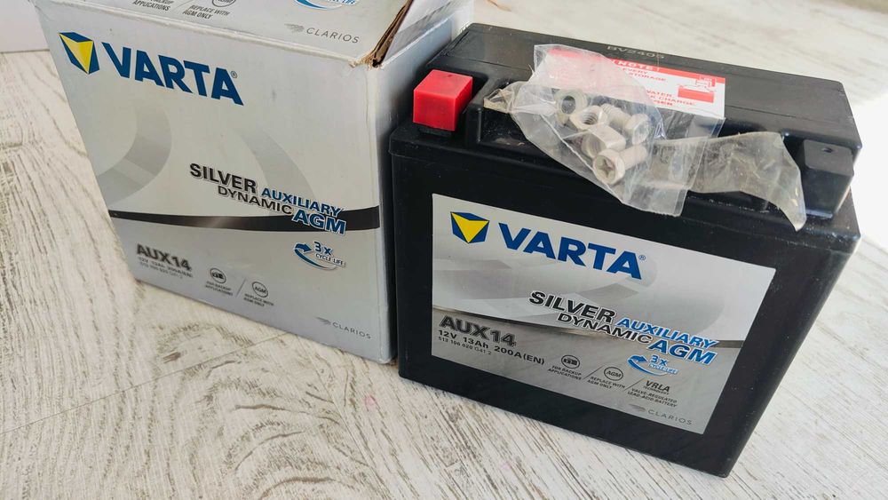 Нов акумулатор за мотор  , мотоциклет AUX 14 AGM -  Чисто нов