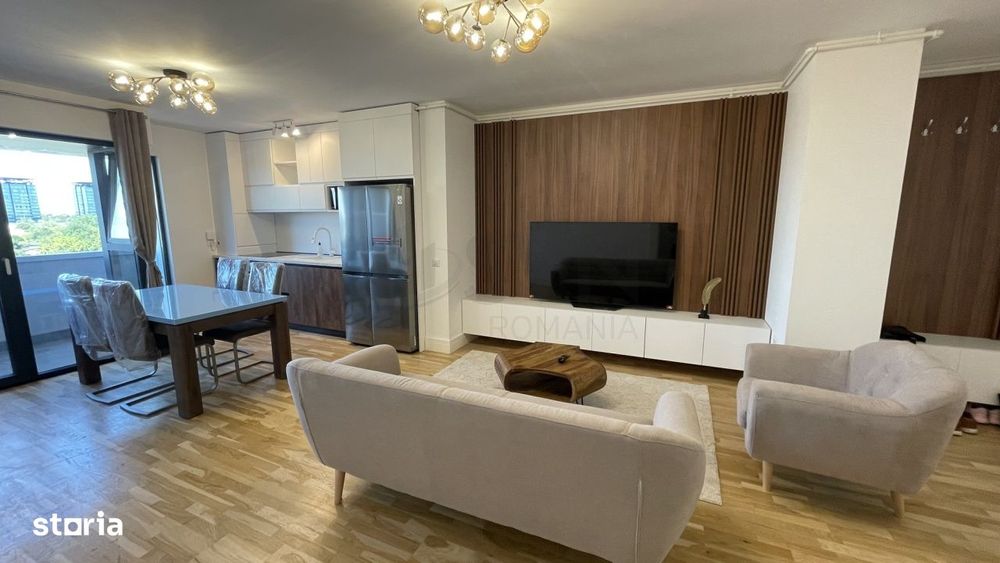 Apartament modern 2 camere I Barbu Vacarescu I Loc de parcare inclus