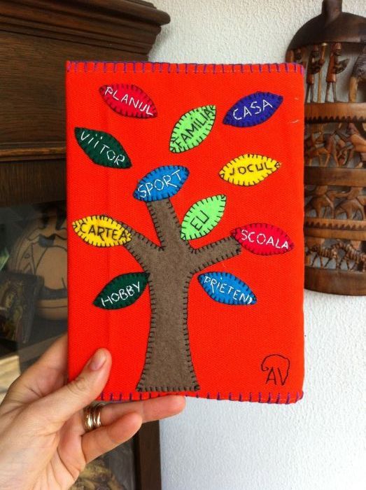 Husa/coperta carte, jurnal, Notebook, Ipad personalizata