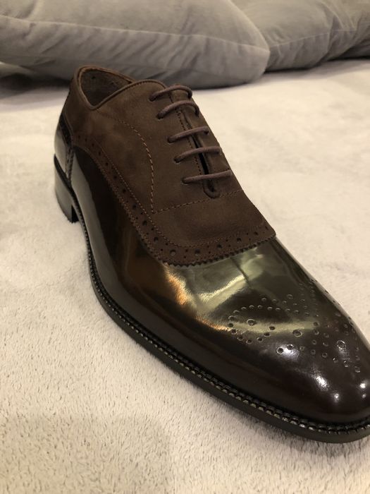 Axxell висококачествени мъжки обувки, естествена кожа