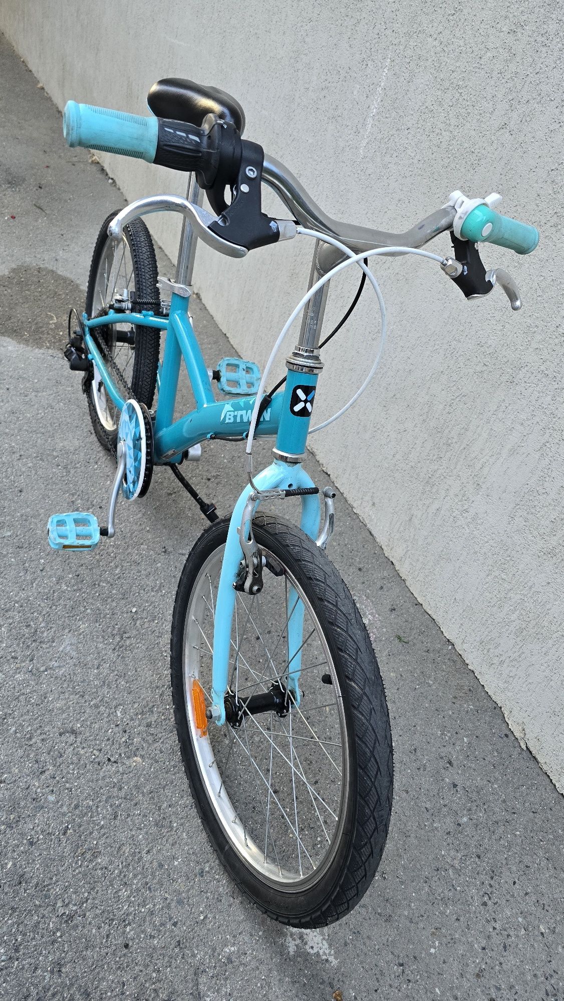 Bicicleta fetite B-Twin 20 inch