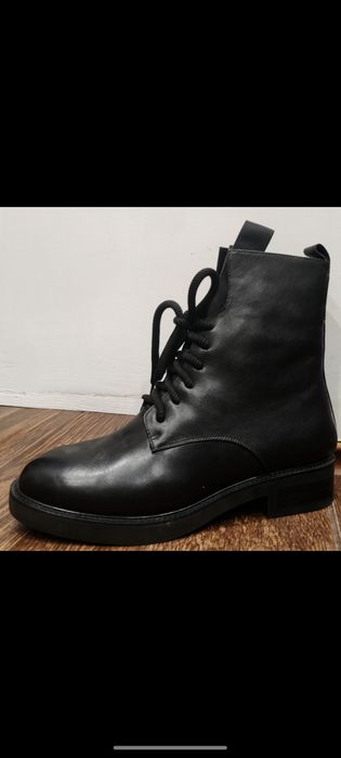 Элегантные Зимние Ботинки из Натуральной Кожи