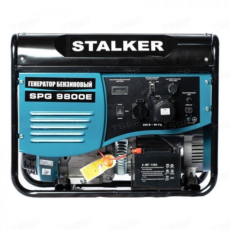 Бензиновый генератор STALKER SPG-9800E (N) / 7кВт / 220В