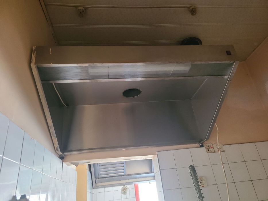 Вытяжка промышленная из нержавейки