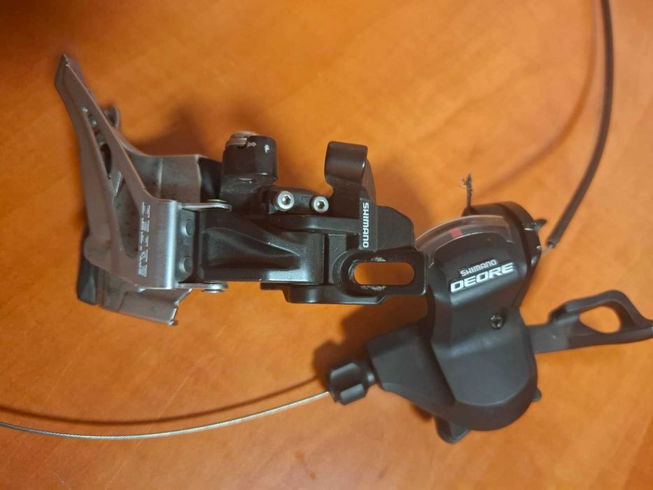 Лява команда и дерайльор SHIMANO