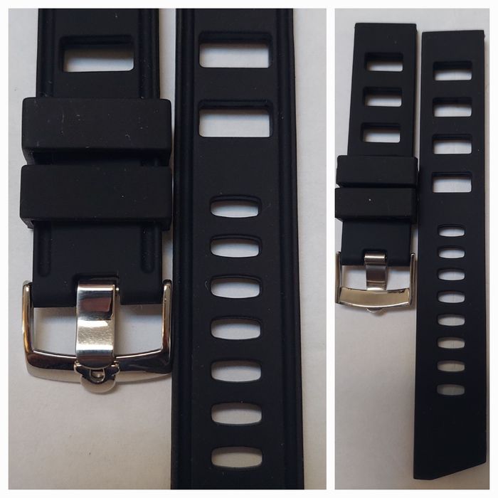 Curele silicon 20 mm compatibile ceas Omega
