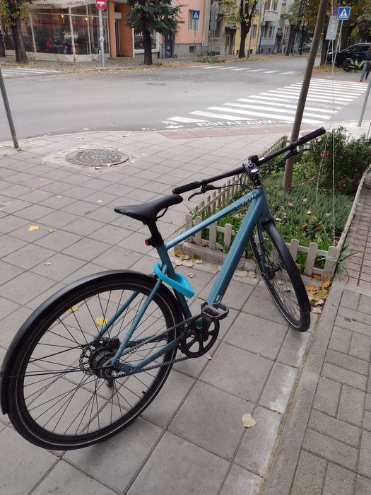 Продавам сингъл спийд single speed велосипед с ремък М 28