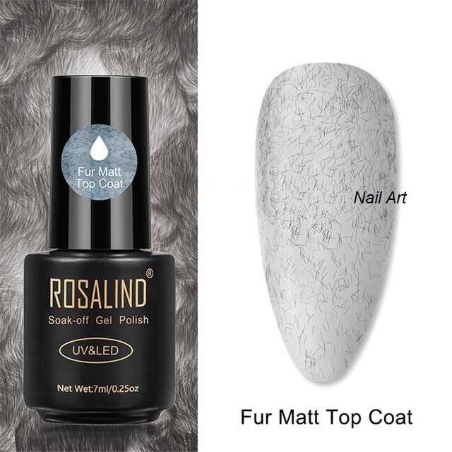 ROSALIND Fur Matt Top / ефект кадифе топ мат и топ