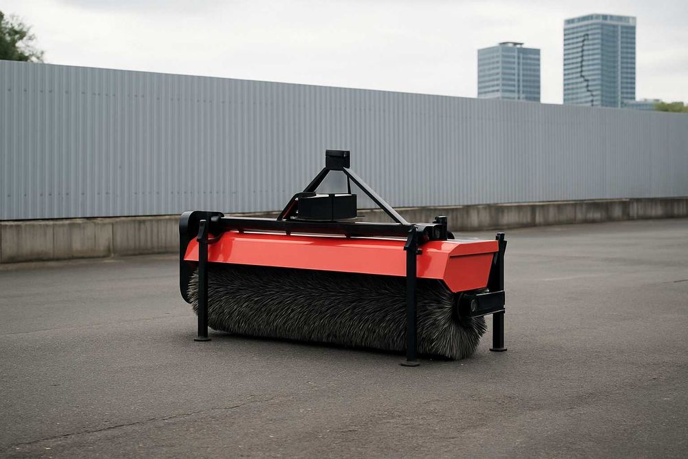 Щетка тротуароуборочная коммунальная НТУ 1,6 2,0 с увлажнителем