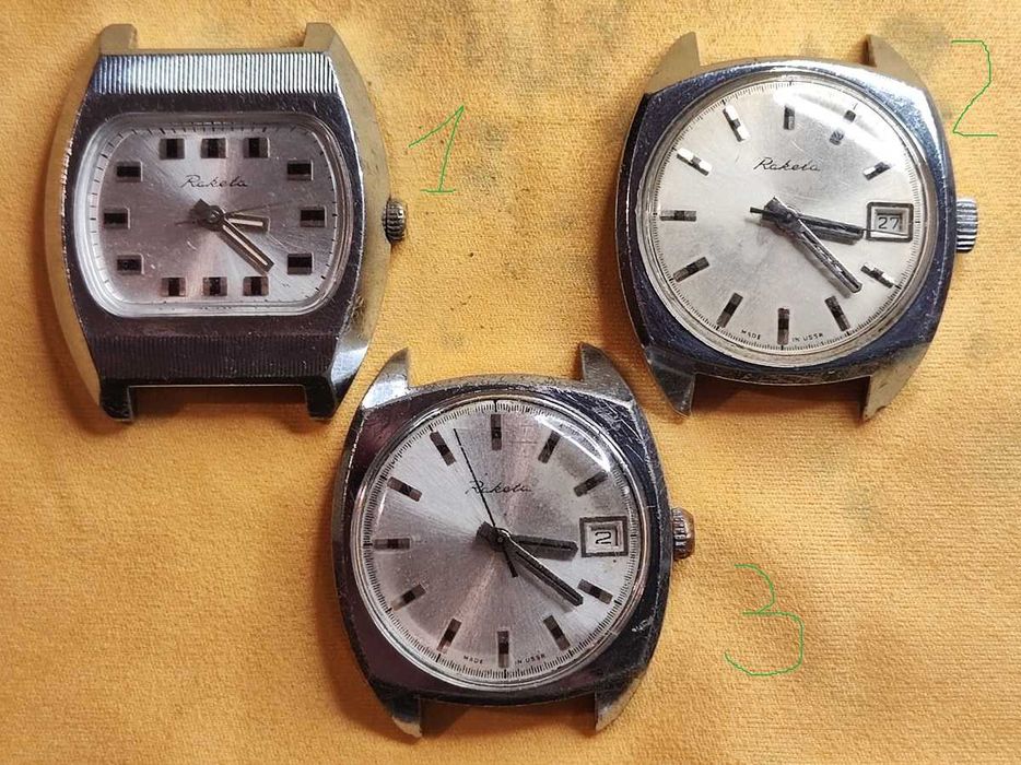 Лот съветски руски часовници Ракета