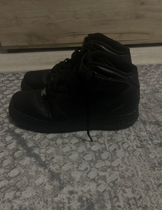Nike AF1 Black Mid Originali