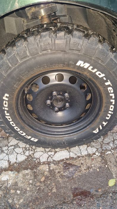 Set 4 roti Range Rover L322 janta table 17",  BFGOODRICH 245/70 R17