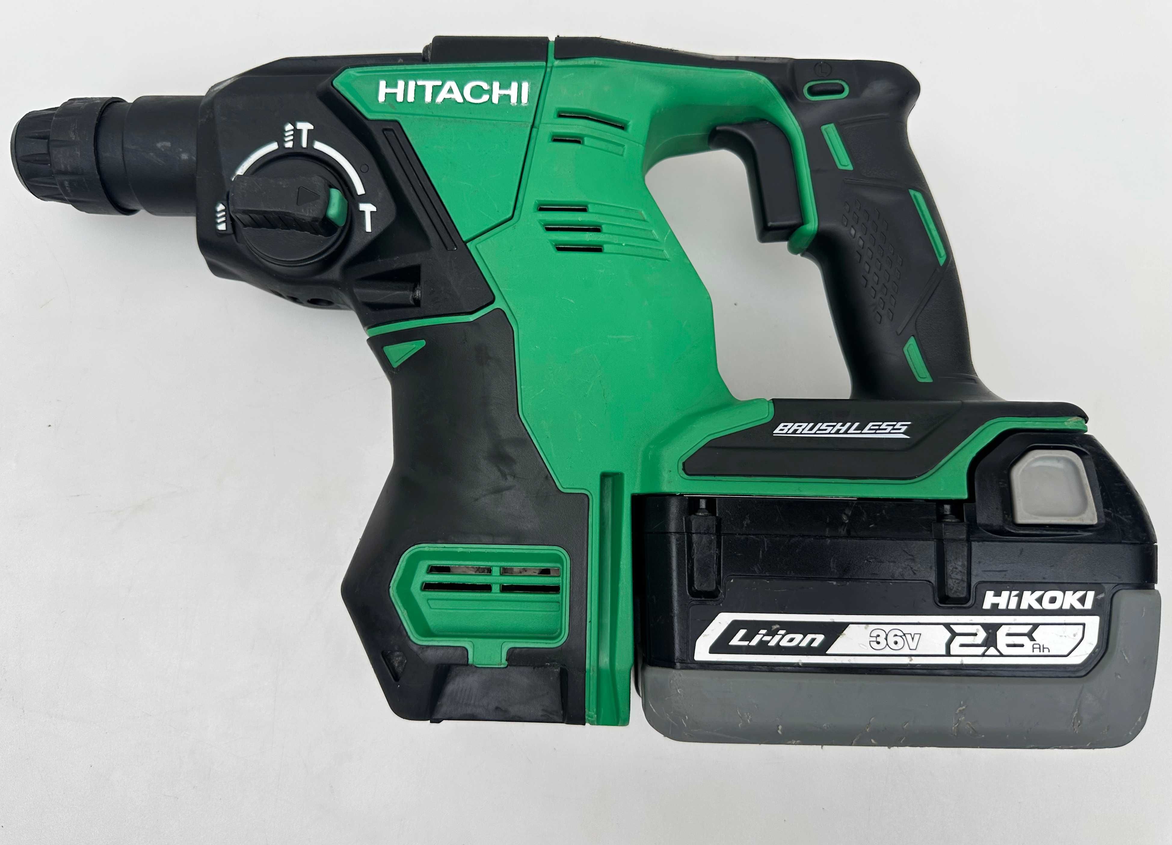 Hitachi DH 36DBL - Мощен безчетков перфоратор 36V 3.3J