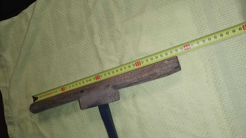 Дърводелски свредел от ковано желязо - ретро инструмент, маткап