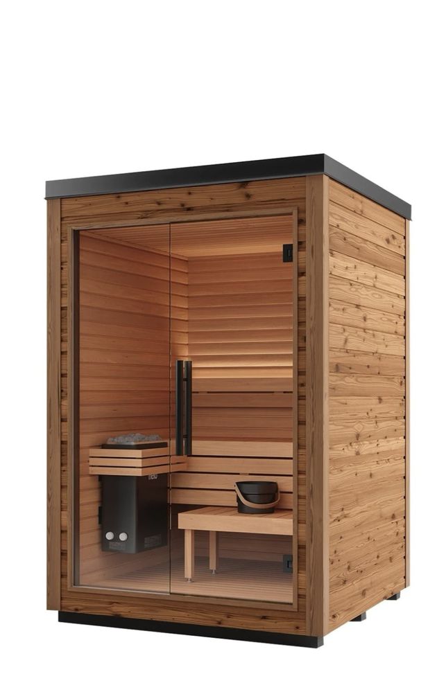 Sauna exterior interior