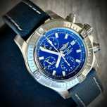 Часы breitling avenger chronograph 43 blue