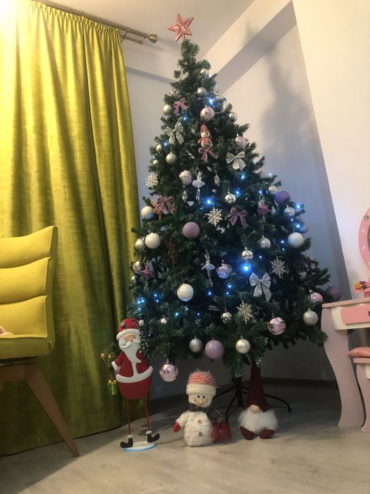 Brad artificial verde, 230 cm