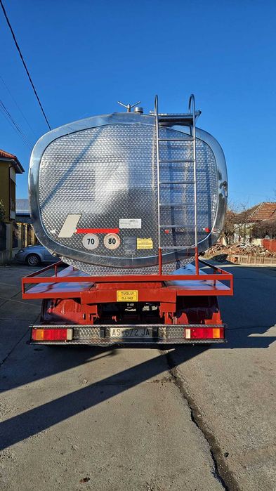 Remorca cisterna agricola inox