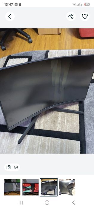 Monitor curbat Samsung Odyssey g5