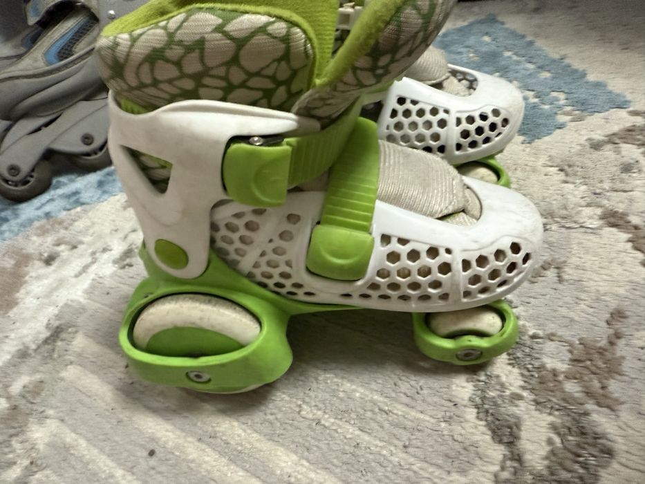 Роликовые коньки  разного размера в хорошем состяние не сломанные