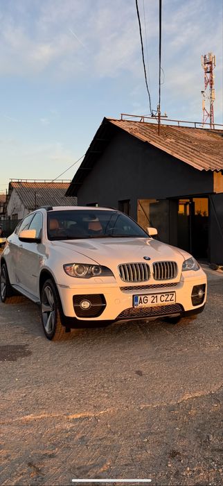 BMW X6 e71 2010 3.0d 286 Cp // Impecabila // Interior sport rosu //
