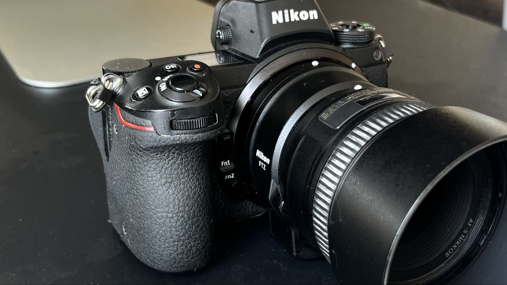 Vând Nikon Z6 + Nikkor 50mm f/1.8 G + adaptor FTZ + card XQD 120GB