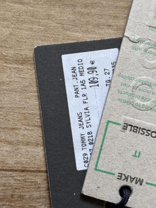 Blugi tommy jeans talie inalta