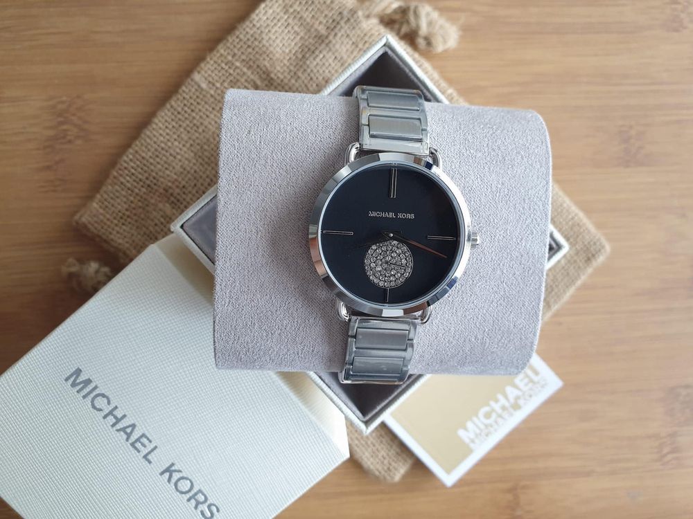 Ceas Michael Kors dama colectia Portia silver nou 36mm diametrul