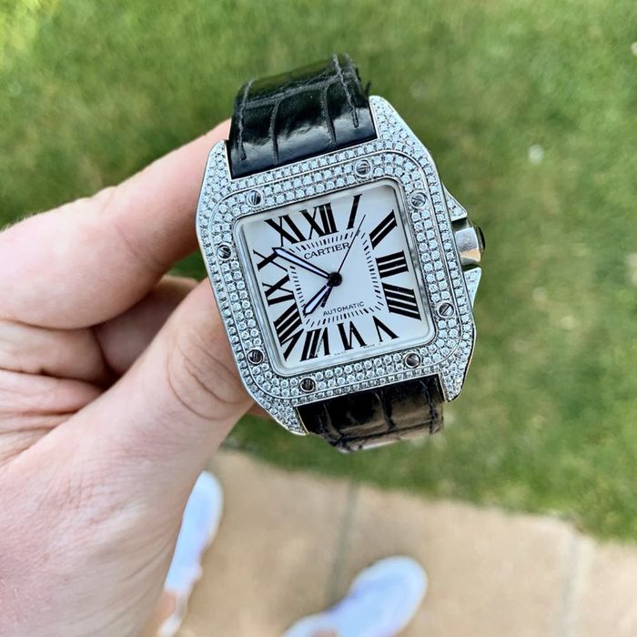 Cartier Santos 100