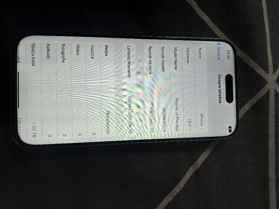 Iphone 16 pro max 1tb