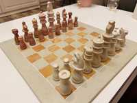 Masa șah din steatina (piatra de sapun) 35cm