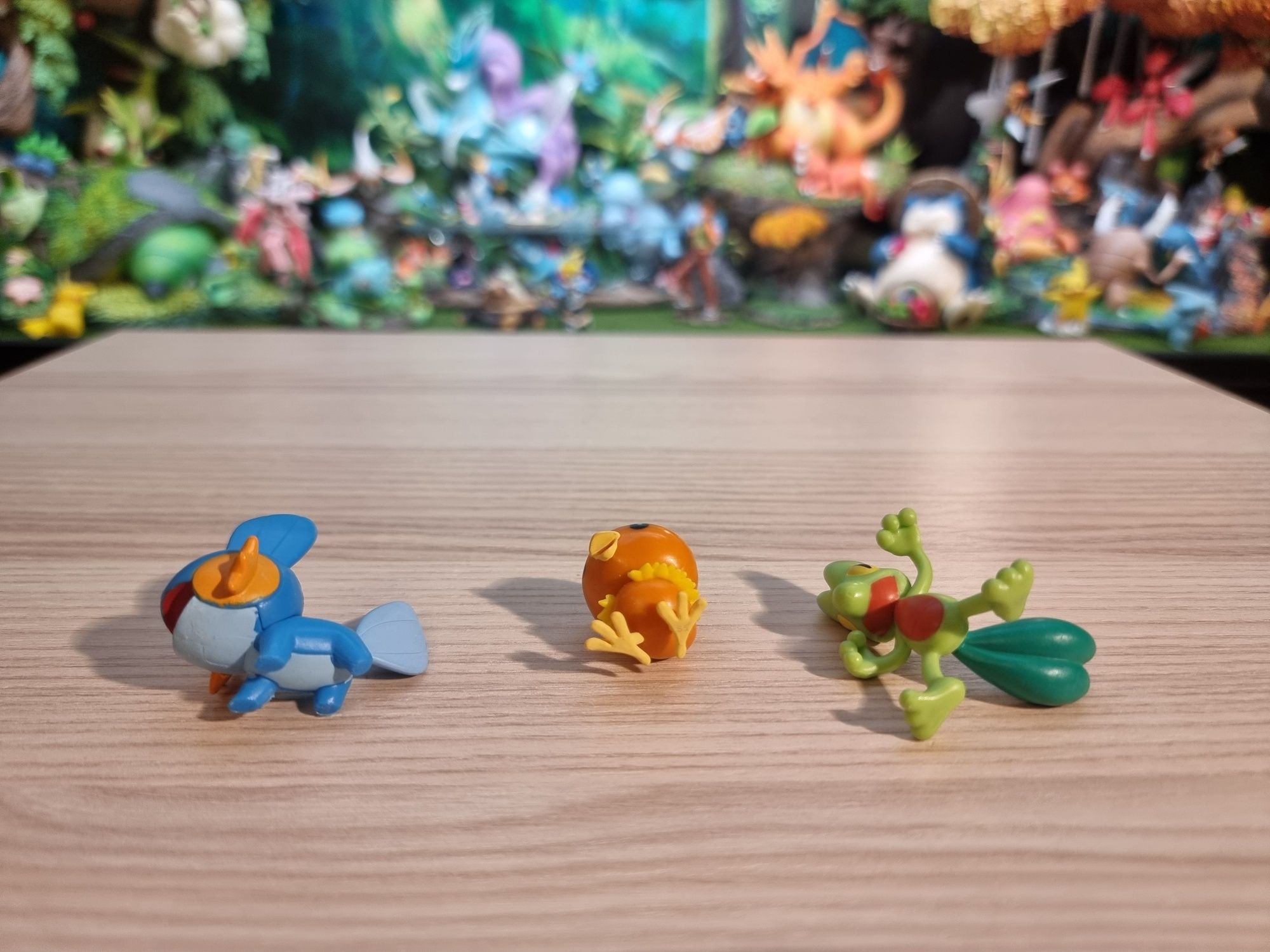 Pokemon Set ieftin (Torchi + Mudkip + Treecko) - Figurine