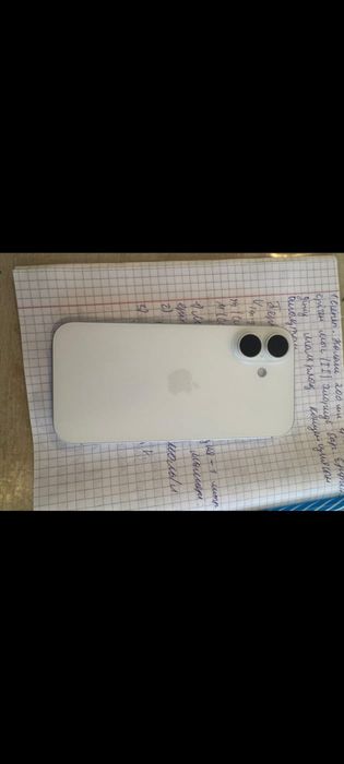 Iphone 16 в идеальном состоянии пользовал 2недели аккум 100%