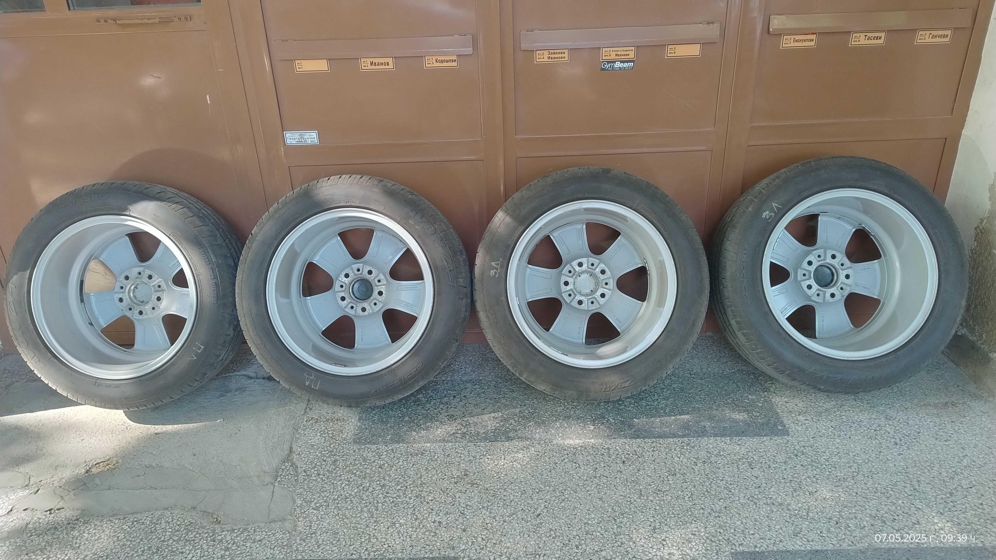 4бр Оригинални БМВ джанти Style 327