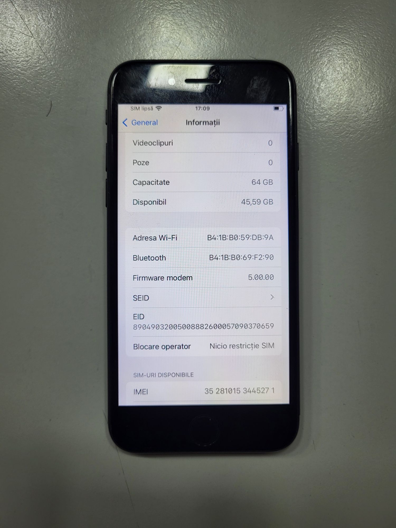 Iphone Se 2020 Black Neverelock Impecabil ca nou Poze Reale